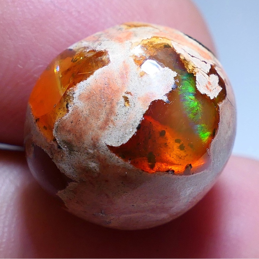 13.20ct Mexican Matrix Cantera Boulder Colorful Opal Gem